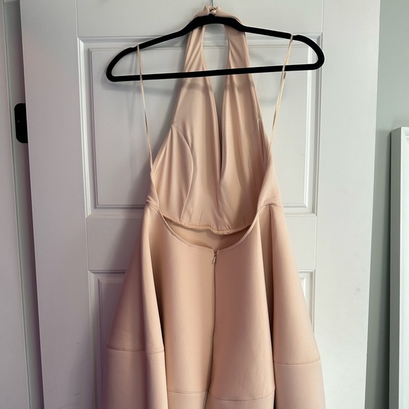 ASOS Scuba Deep Plunge Dress - Picture 4 of 4